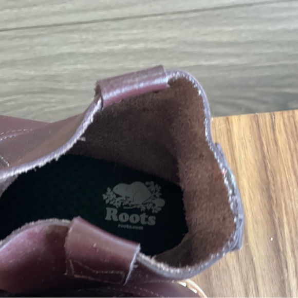 Roots boots - size 8 - burgundy - Picture 5 of 6